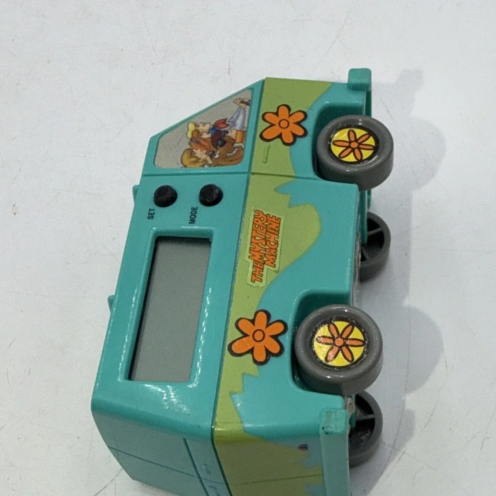 Scooby-Doo Mini Mystery Machine Digital Alarm Clock Rare! Warner Bros READ DESCR